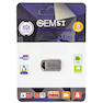 GemFast Mini M2 8GB Flash Drive USB 2.0