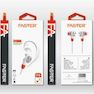 Faster F9 universal stereo earphone