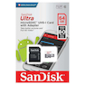 SanDisk Ultra UHS-I Class 10 80MBps microSDXC With Adapter - 64GB