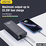 Aspor 30000mAh 22.5W PD Fast Charging Power bank A306