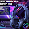  ONIKUMA X7 PRO Wired RGB Light Noise-canceling Gaming Headset