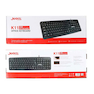 Jedel K11 USB Slim Spill Resistant Keyboard