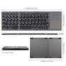 folding keyboard b033