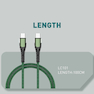  کابل تبدیل Type-C به Lightning الدینیو مدل LC111 طول 1 متر