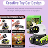 چراغ خواب و پروژکتور کهکشانی طرح ربات lamps galaxy projector robot