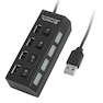 4Ports USB 2.0 HUB with ON OFF Switch