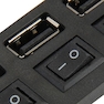 4Ports USB 2.0 HUB with ON OFF Switch