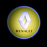 چراغ زیر دری خودرو با لوگوی RENAULT