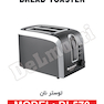 Delmonti DL570 Bread Toaster