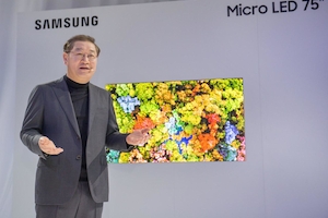 سامسونگ از فناوری آینده نمایشگرهای Micro LED رونمایی کرد