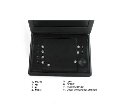دی وی دی پرتابل چوسی مدل CS-PP904
