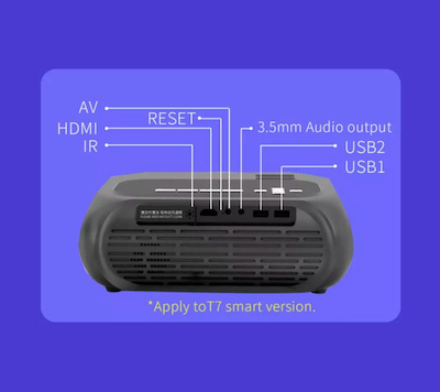 پروژکتور مدل Borrego projector T7