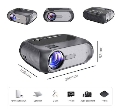پروژکتور مدل Borrego projector T7