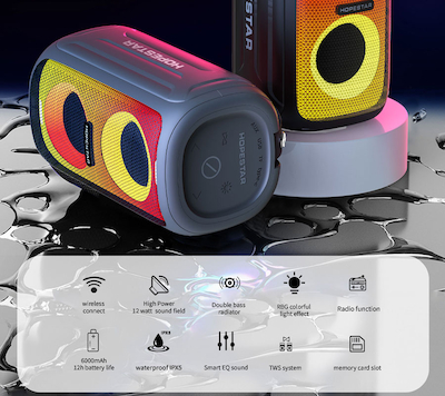 اسپیکر  قابل حمل هوپ استار مدل HOPESTAR Party-110 mini
