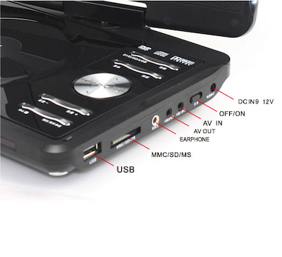 دی وی دی پرتابل Chusei مدل CS-PP706