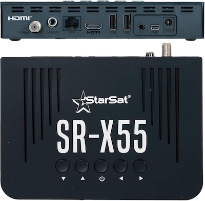 آندروید باکس و گیرنده StarSat SR-X55