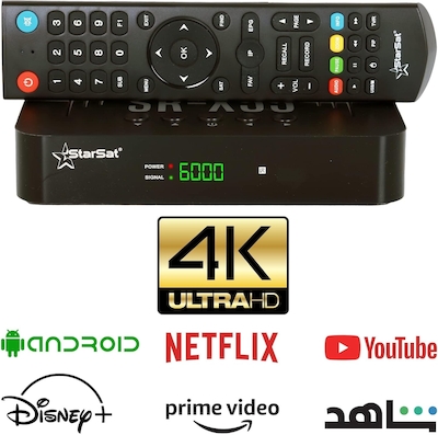 آندروید باکس و گیرنده StarSat SR-X55