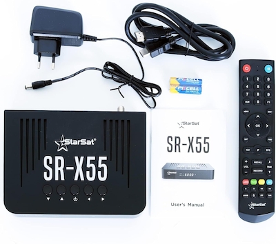 آندروید باکس و گیرنده StarSat SR-X55