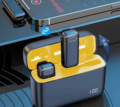 میکروفون یقه ای دو فرستنده K6