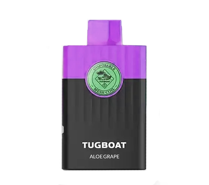 TUGBOAT HERO 8000 PUFFS DISPOSABLE ALOE GRAPE