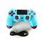 دسته بازی پلی استیشن 4 مدل  DualShock4 غیر اصل فیروزه ای