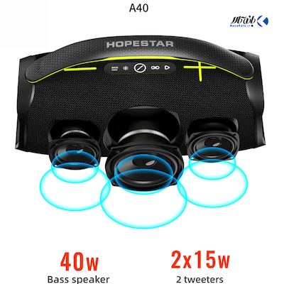 اسپیکر بلوتوثی هوپ استار مدل HOPESTAR A40