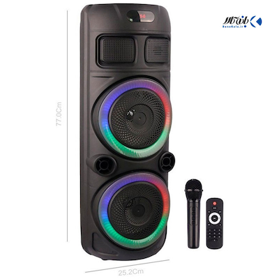 اسپیکر شارژی بلوتوثی قابل حمل مدل ZQS-8251