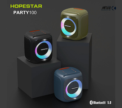 اسپیکر بلوتوثی قابل حمل هوپ استار مدل Hopestar Party100