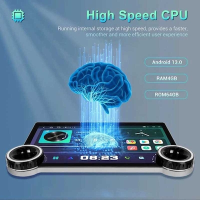 مانیتور آندروید 10.1 اینچی 2 ولوم بزرگ 2K مدل motevo