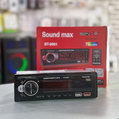 دستگاه پخش خودرو ساند مکس Sound MAX bt-8061 Bluetooth 