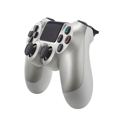 دسته بازی DualShock 4 برای PS4 رنگ نقره ای
