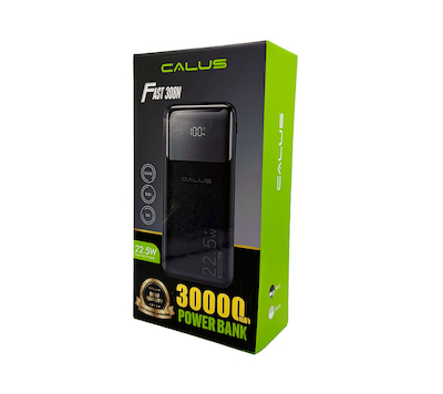 پاوربانک کالوس مدل FAST308N ظرفیت 30000 میلی آمپر ساعت