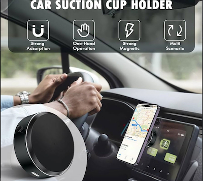 مکش شارژی مدل Vacuum Suction Phone Holder M8/M8Q