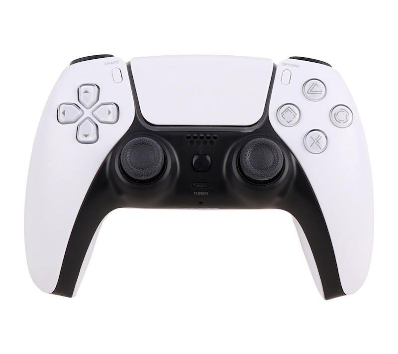 دسته بی سیم PS4 طرح پلی استیشن 5 مدل T29 رنگ سفید