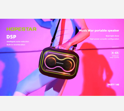 اسپیکر قابل حمل HOPESTAR Party Box 140