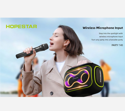 اسپیکر قابل حمل HOPESTAR Party Box 140