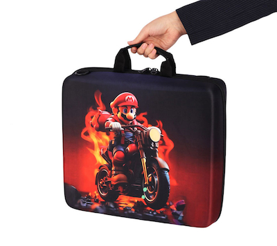کیف کنسول بازی PS4 طرح Mario Motorcycle