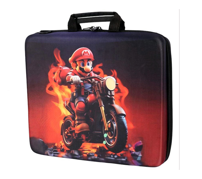 کیف کنسول بازی PS4 طرح Mario Motorcycle