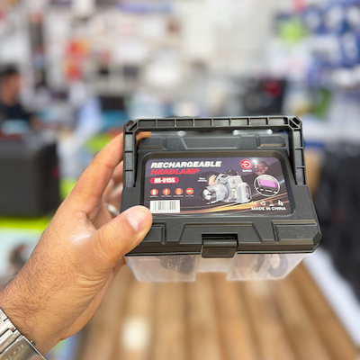 چراغ پیشانی اسمال سان مدل HX-915S دارای حسگر
