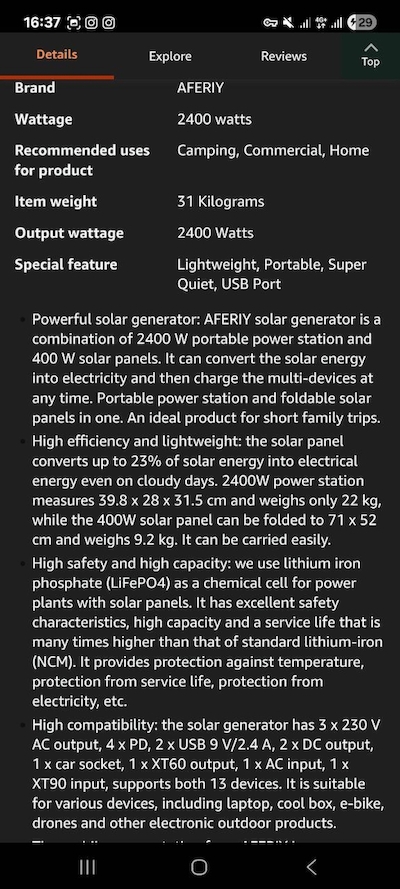 استیشن وات Aferiy AF-P210 2400