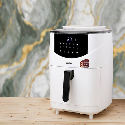 سرخ کن بدون روغن و بخارپزدار 8 لیتری ژانومه مدل JA560