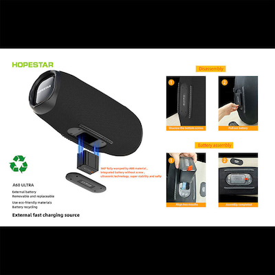 سپیکر هوپ استار HOPESTAR-A60 Ultra 450W
