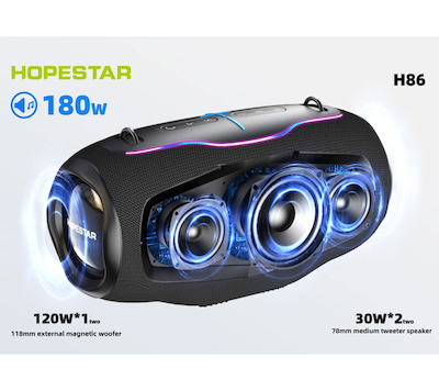 اسپیکر قابل حمل هوپ استار  HOPESTAR H86