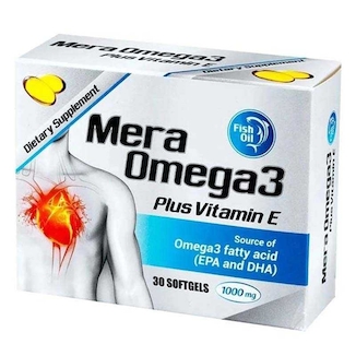 عکس قرص مرا امگا 3 (mera omega 3 plus Vitamin E) اصل